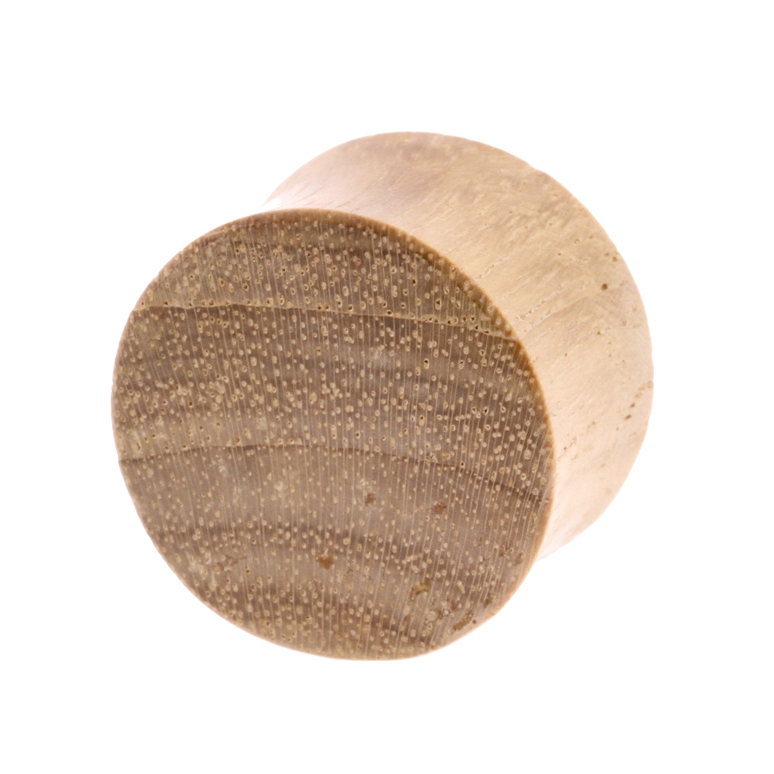 Houten Flat Plug - Teak Bruin
