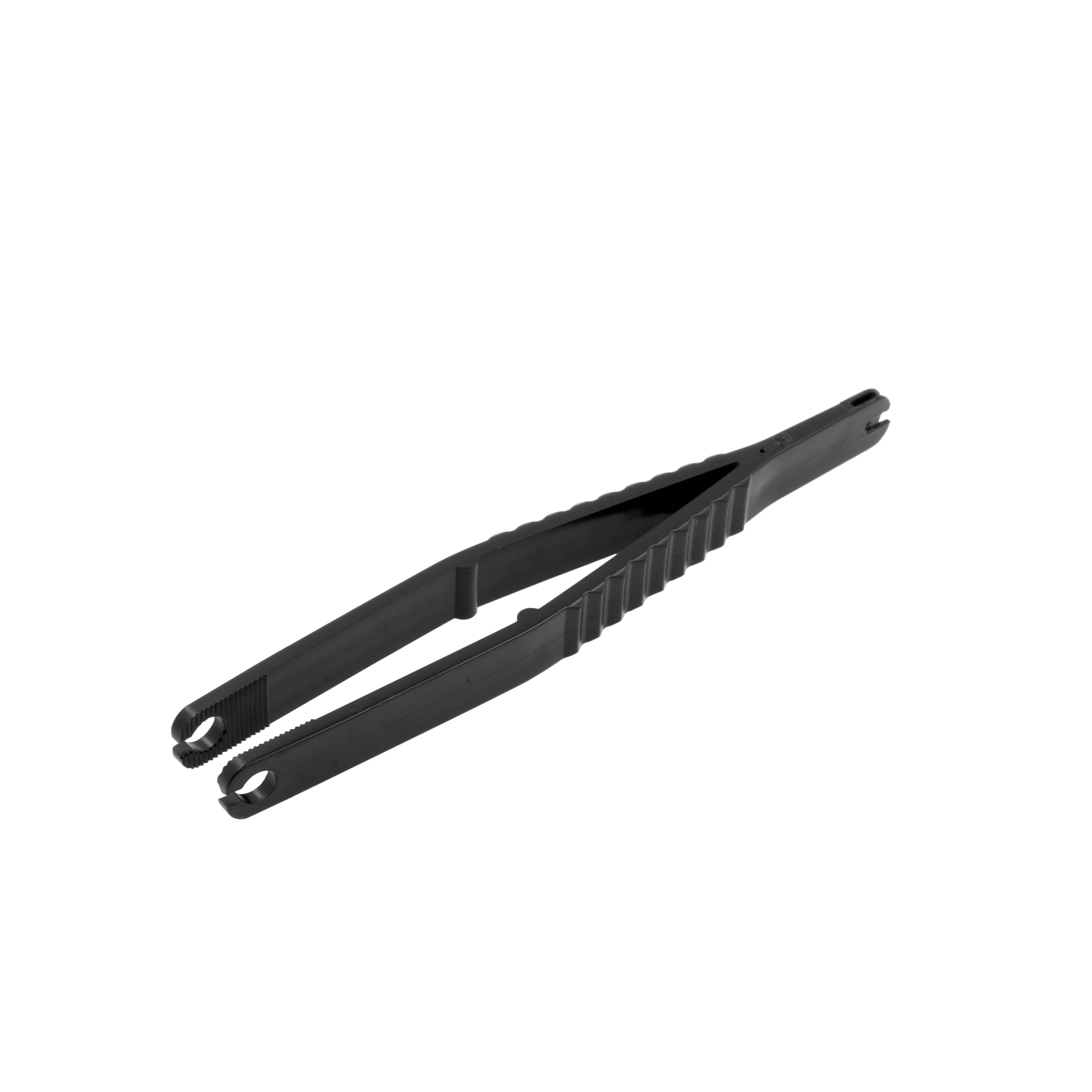 Kunststof Steriel Verpakte Piercing Forceps - Rond Zwart