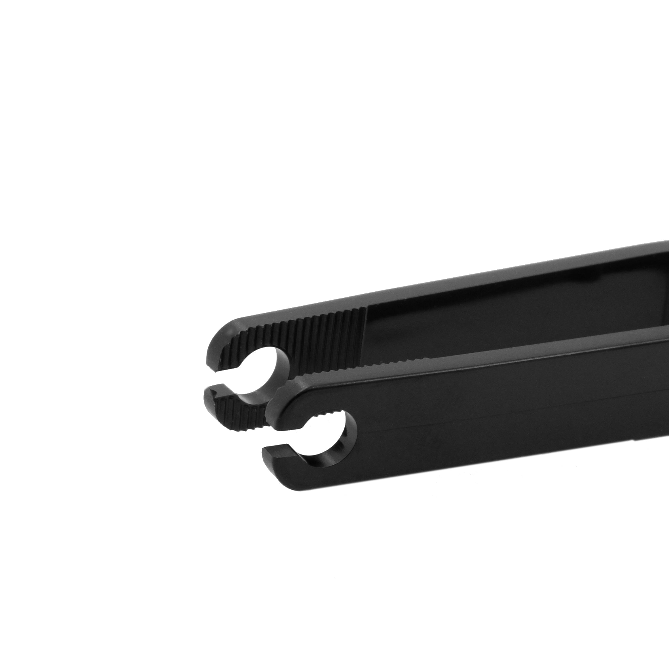 Kunststof Steriel Verpakte Piercing Forceps - Rond Zwart