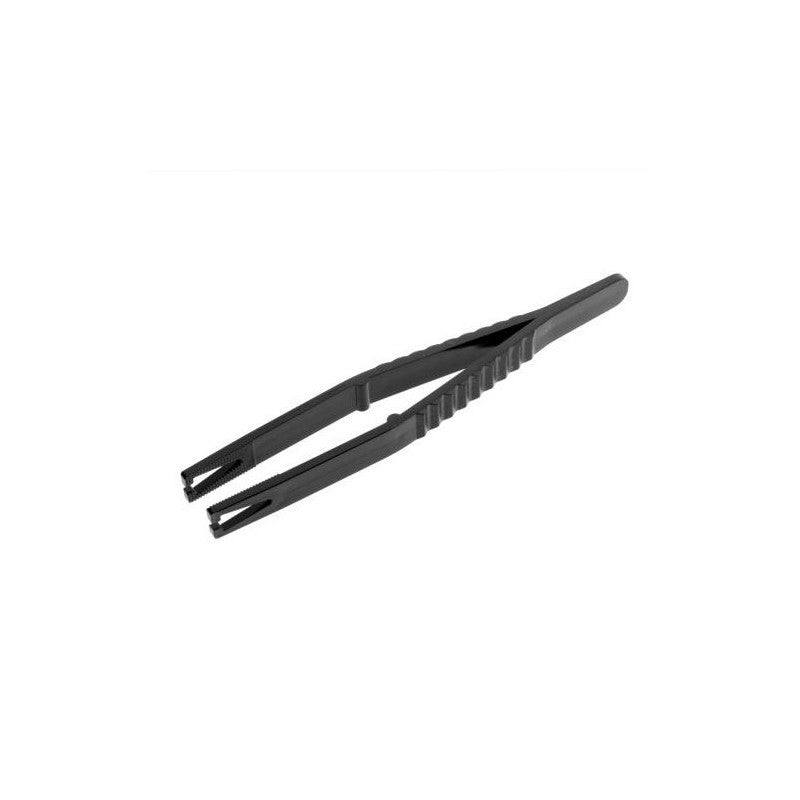 Kunststof Steriel Verpakte Piercing Forceps -  Driehoekig Zwart