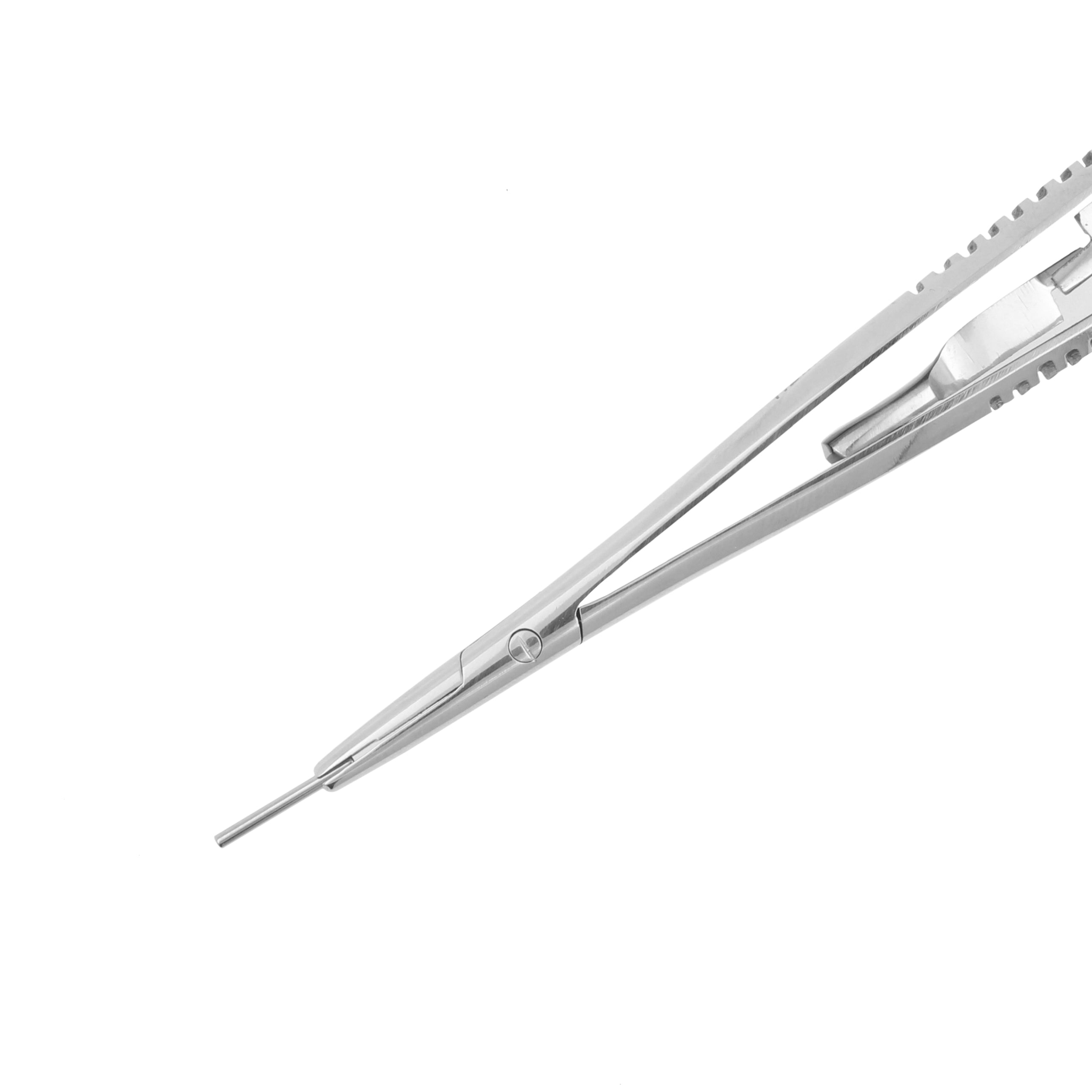 Surgical Steel Piercing Tweezers For Barbells Silver