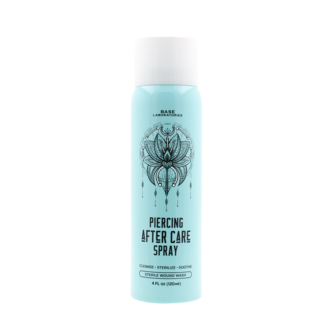 Piercing zoutoplossing nazorg spray - Base Laboratories - 120 ml