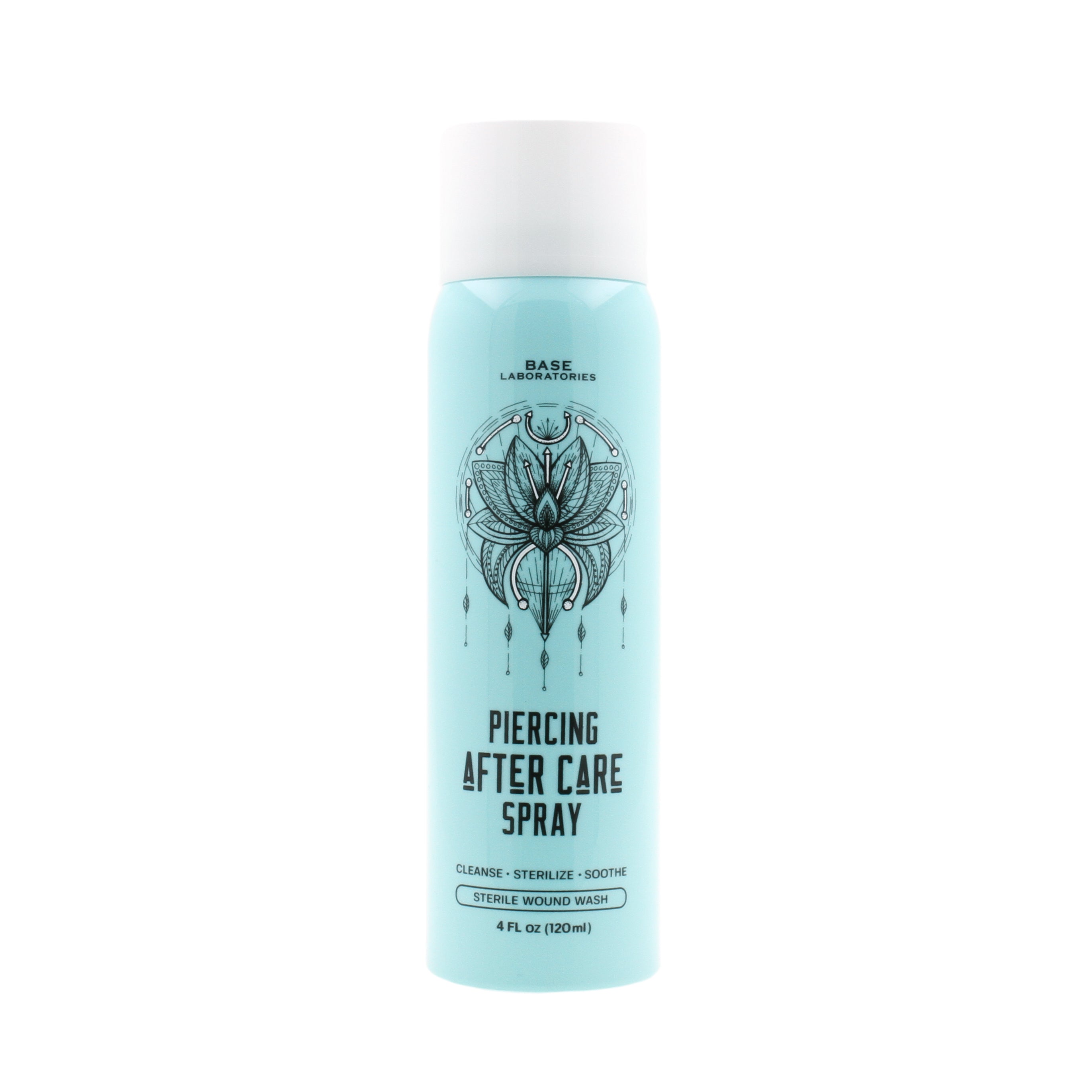 Piercing zoutoplossing nazorg spray - Base Laboratories - 120 ml