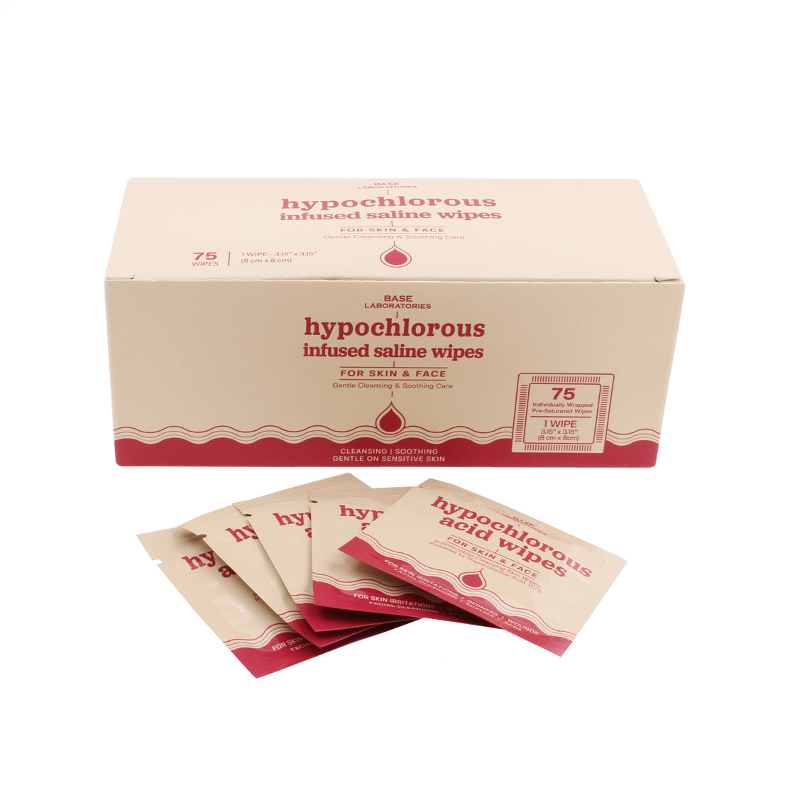 Doekjes Met Hypochlorous Acid - 75 stuks