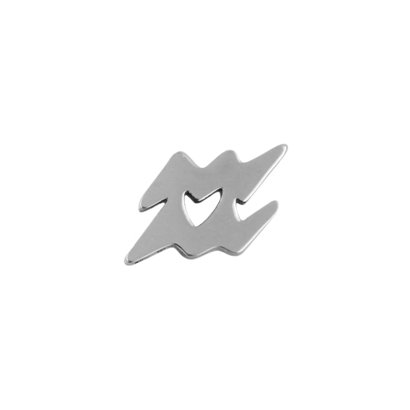 Titanium Zodiac Sign Aquarius Silver