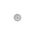 Titanium Zirconia Flower Cluster - Silver