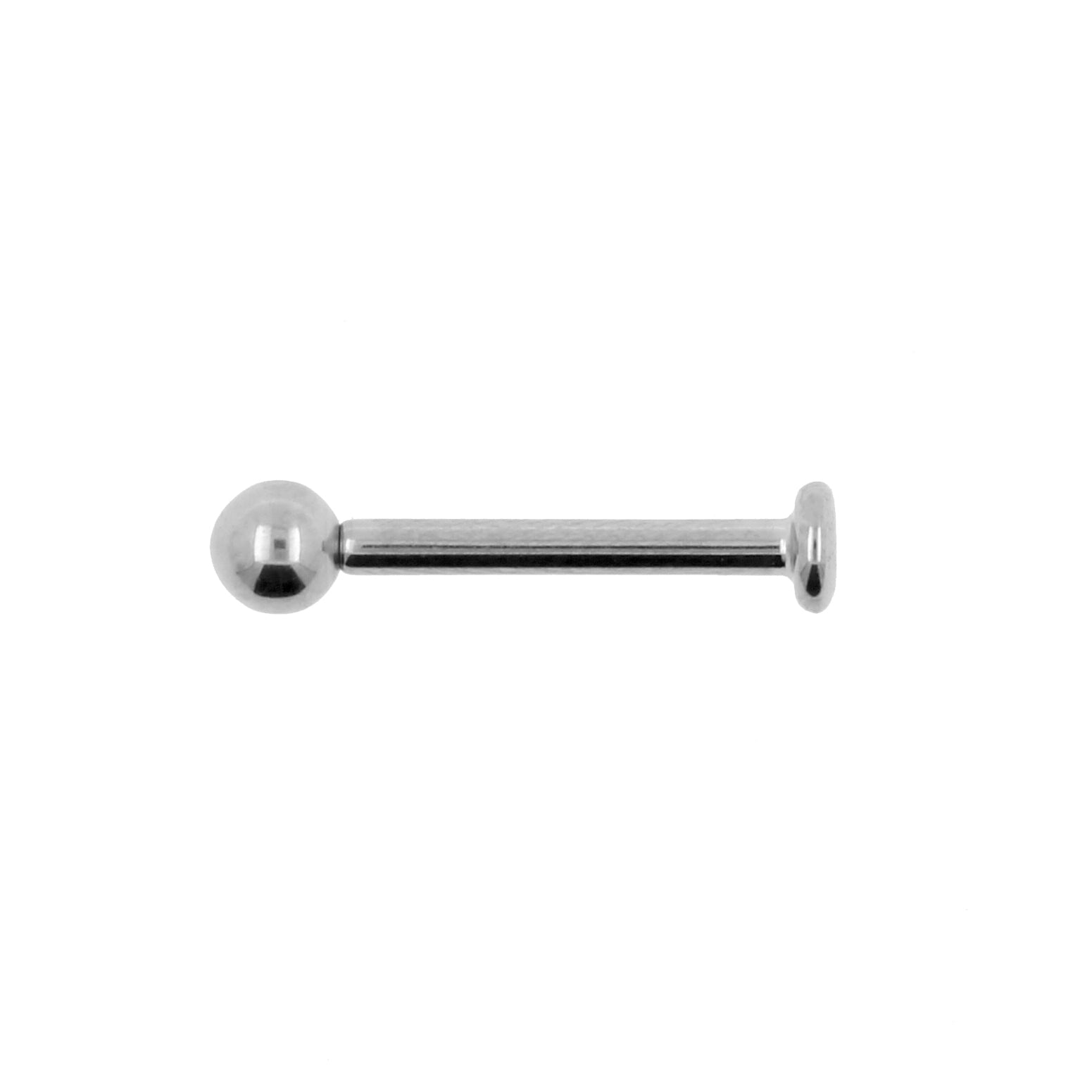 Titanium Labret Zilver