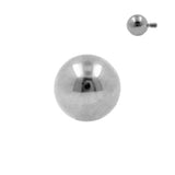 Titanium-Kugel Silber