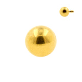 Titanium-Kügelchen Gold