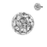 Titan Multi-Jewelled Kugel Clear