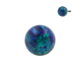 Titan Opal-Kügelchen Black Opal