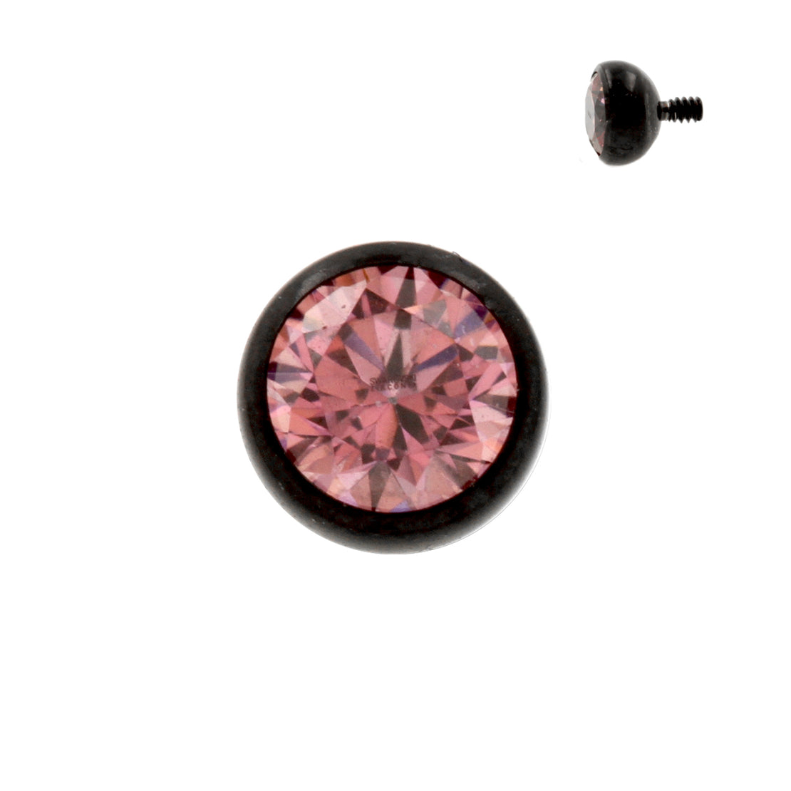Titanium Ball With Zirconia Pink