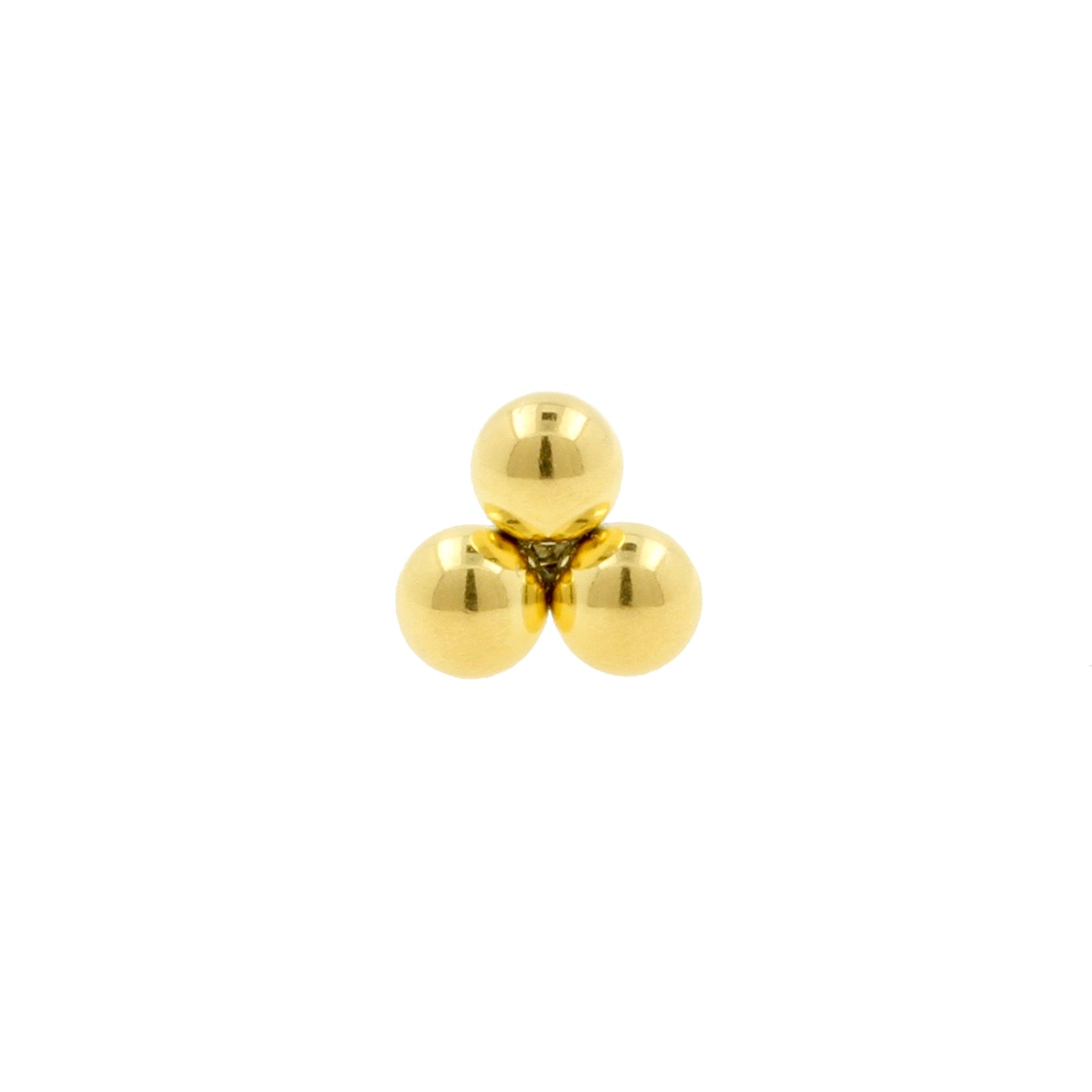 Titanium Triple Dots Goud