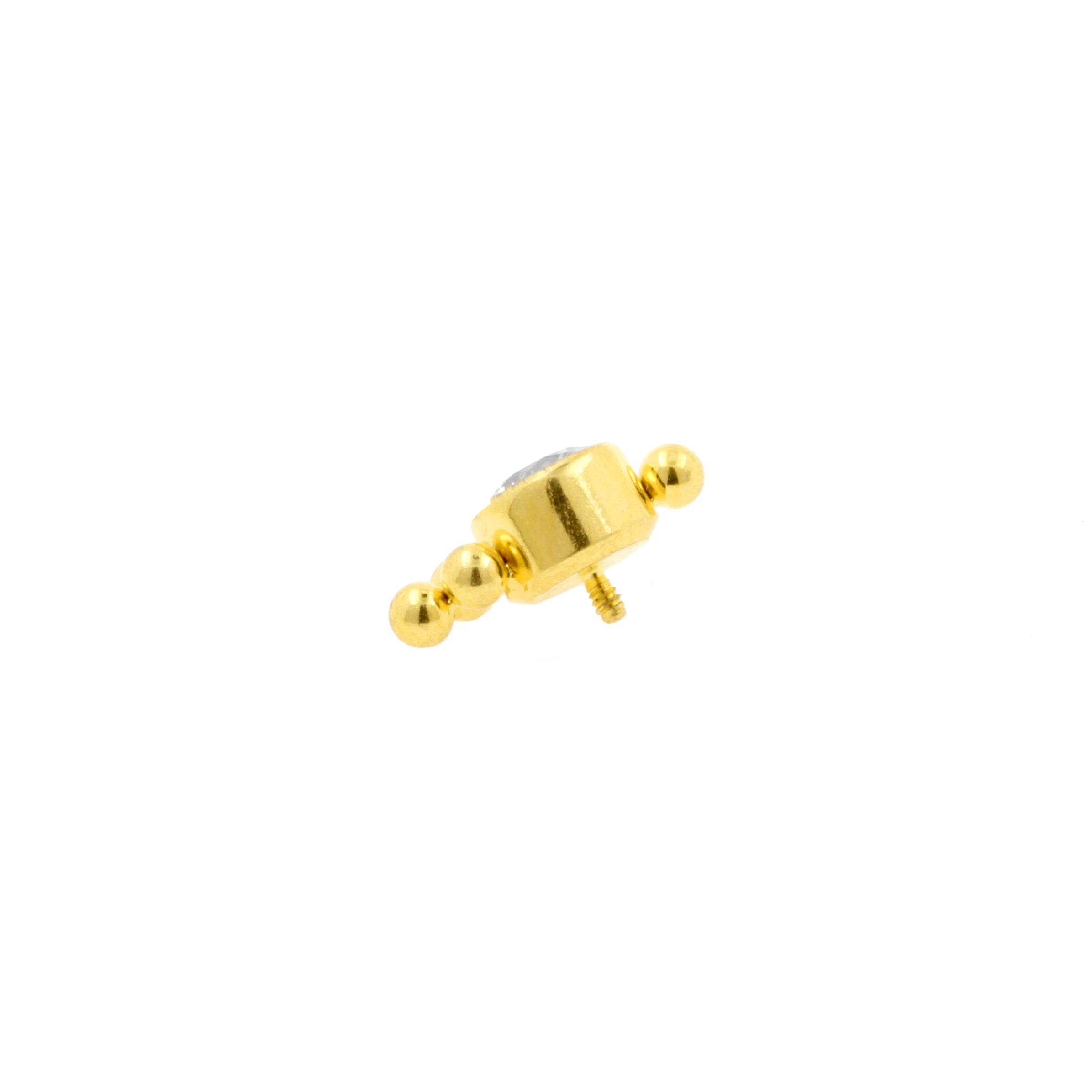 Titanium Zirkonia Cluster - Goud Clear