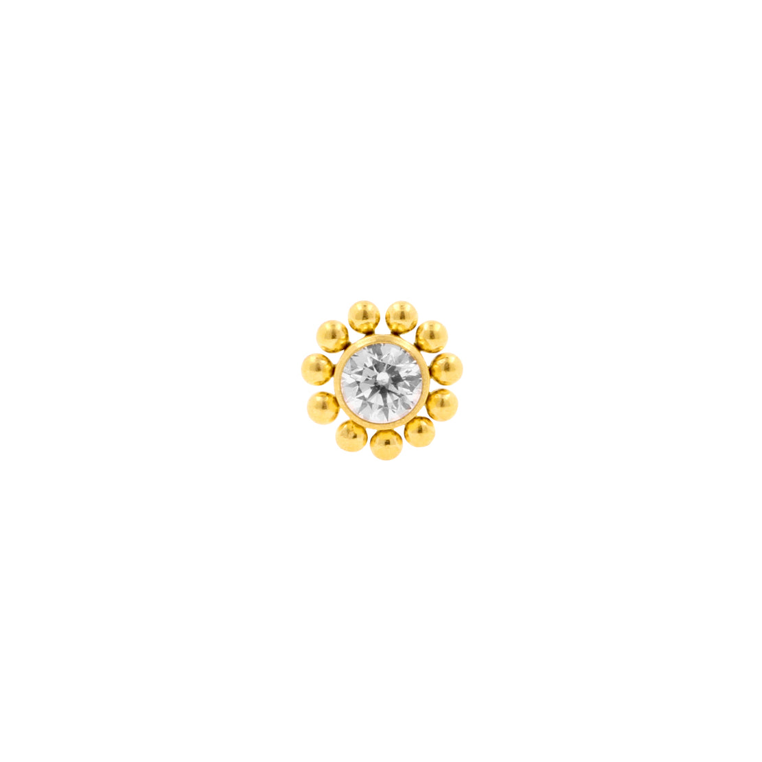 Titanium Zirkonia Cluster - Goud Clear