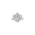 Titanium Zirconia Cluster Clear