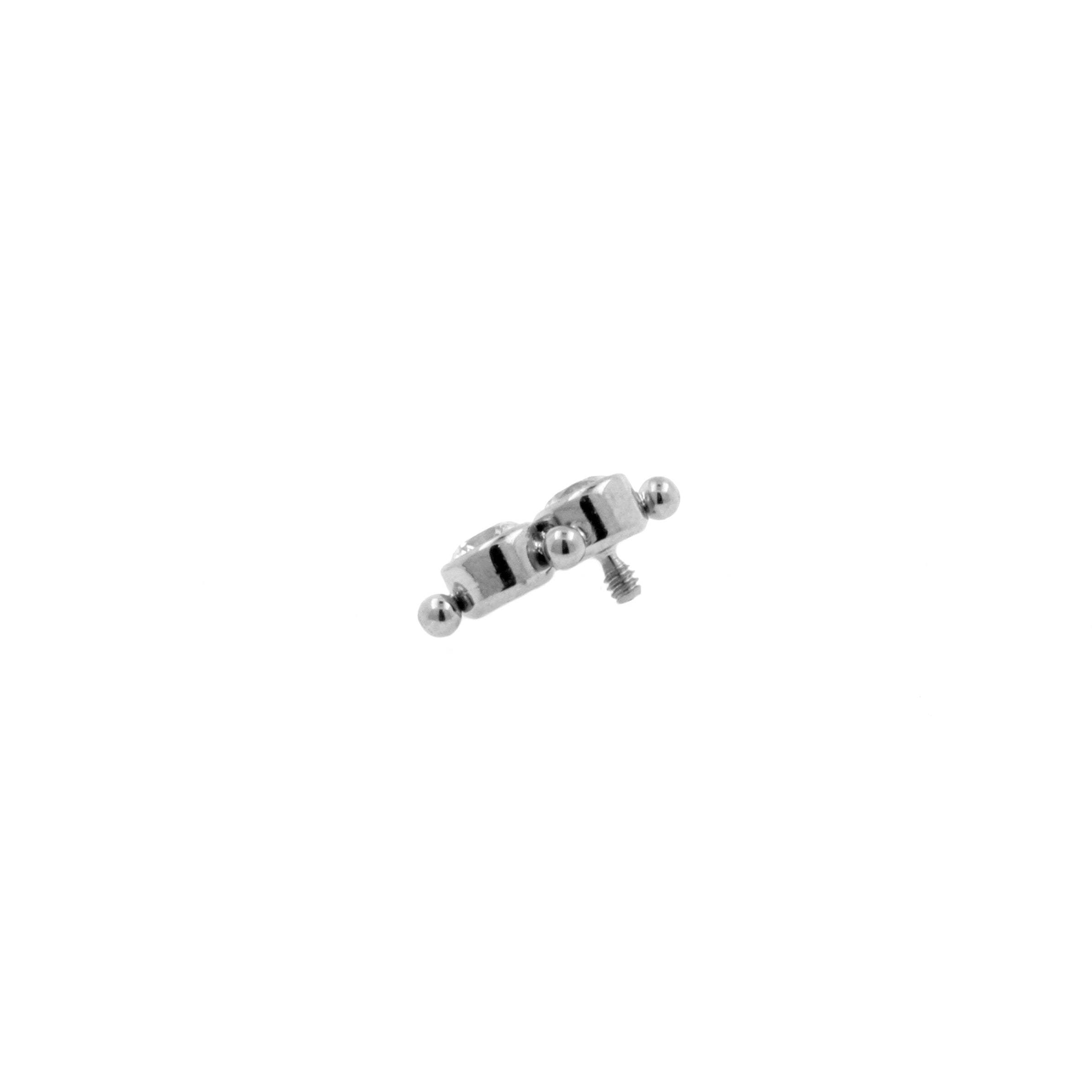 Titanium Zirconia Cluster Clear