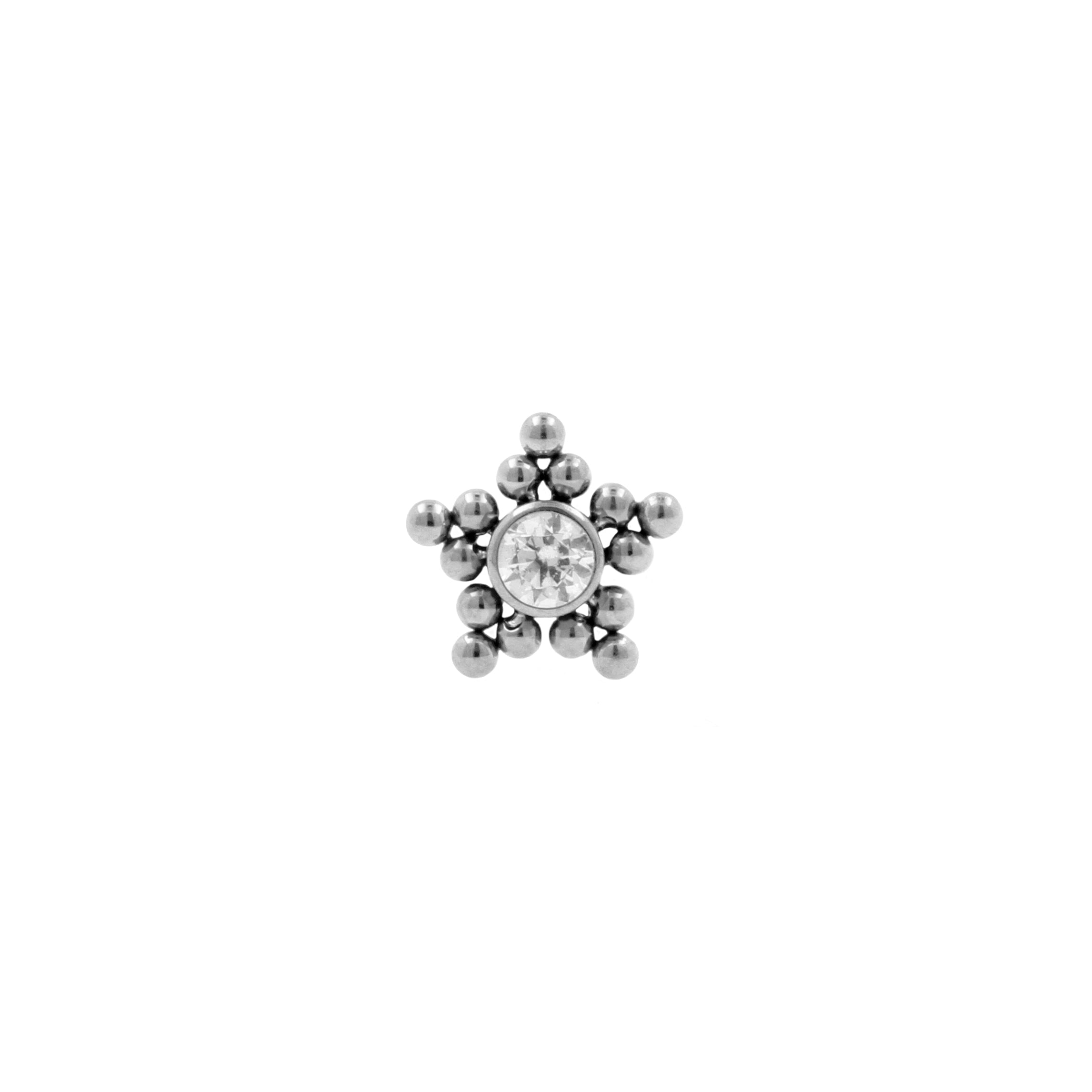 Titanium Zirconia Cluster Clear