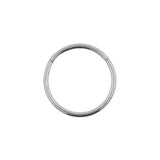 Titanium Click-Ring Silber