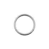 Titanium Click-Ring Silber