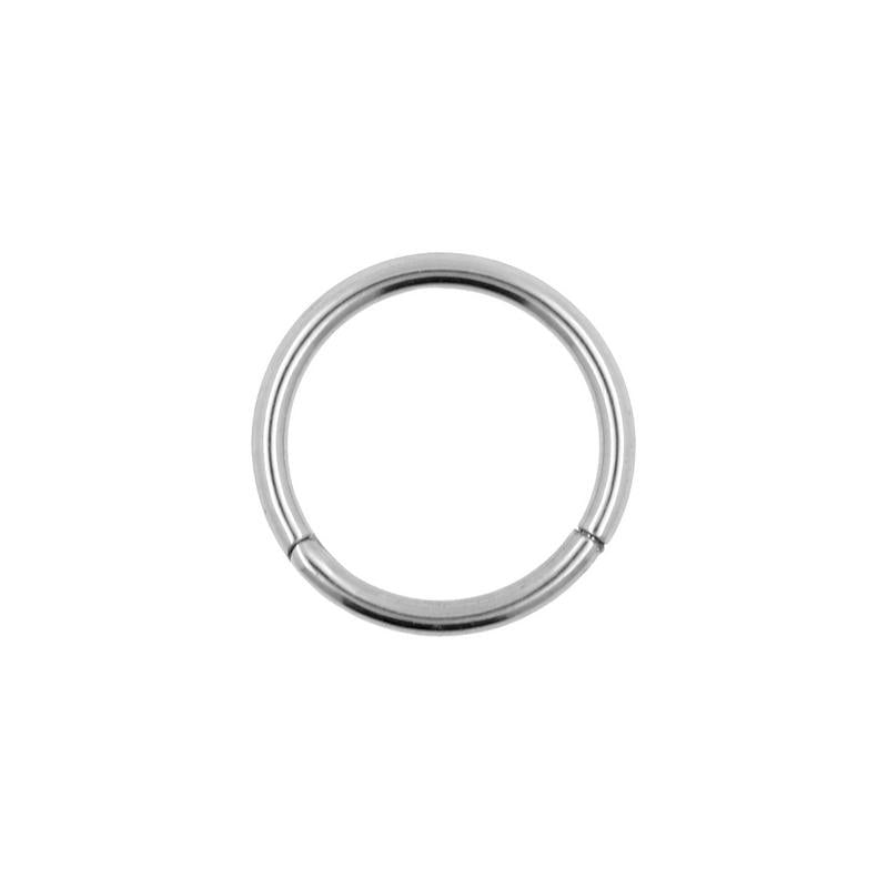 Titanium Click Ring Zilver