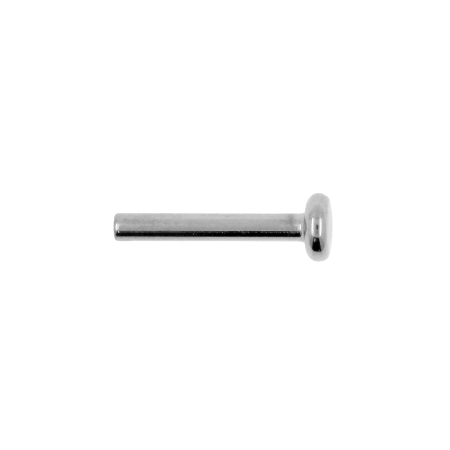 Titanium Labret Stud - Zilver