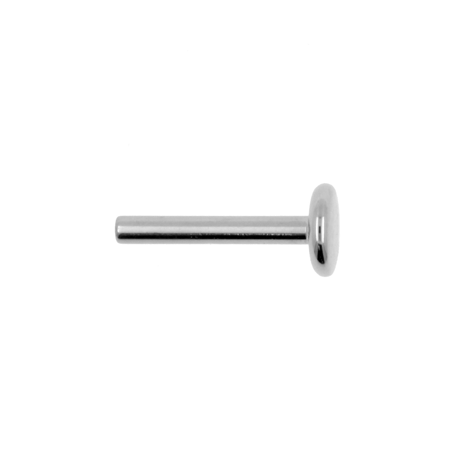 Titanium Labret Stud - Zilver