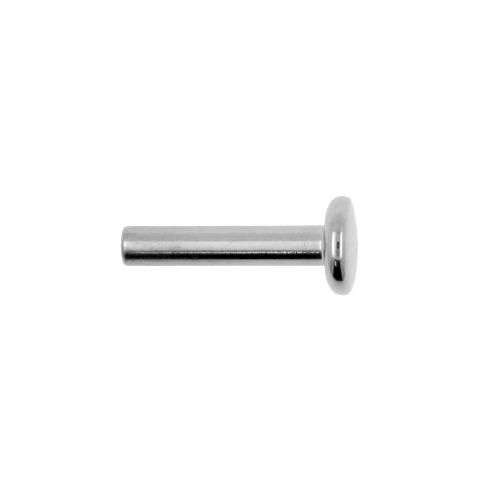 Titanium Labret Stud - Zilver