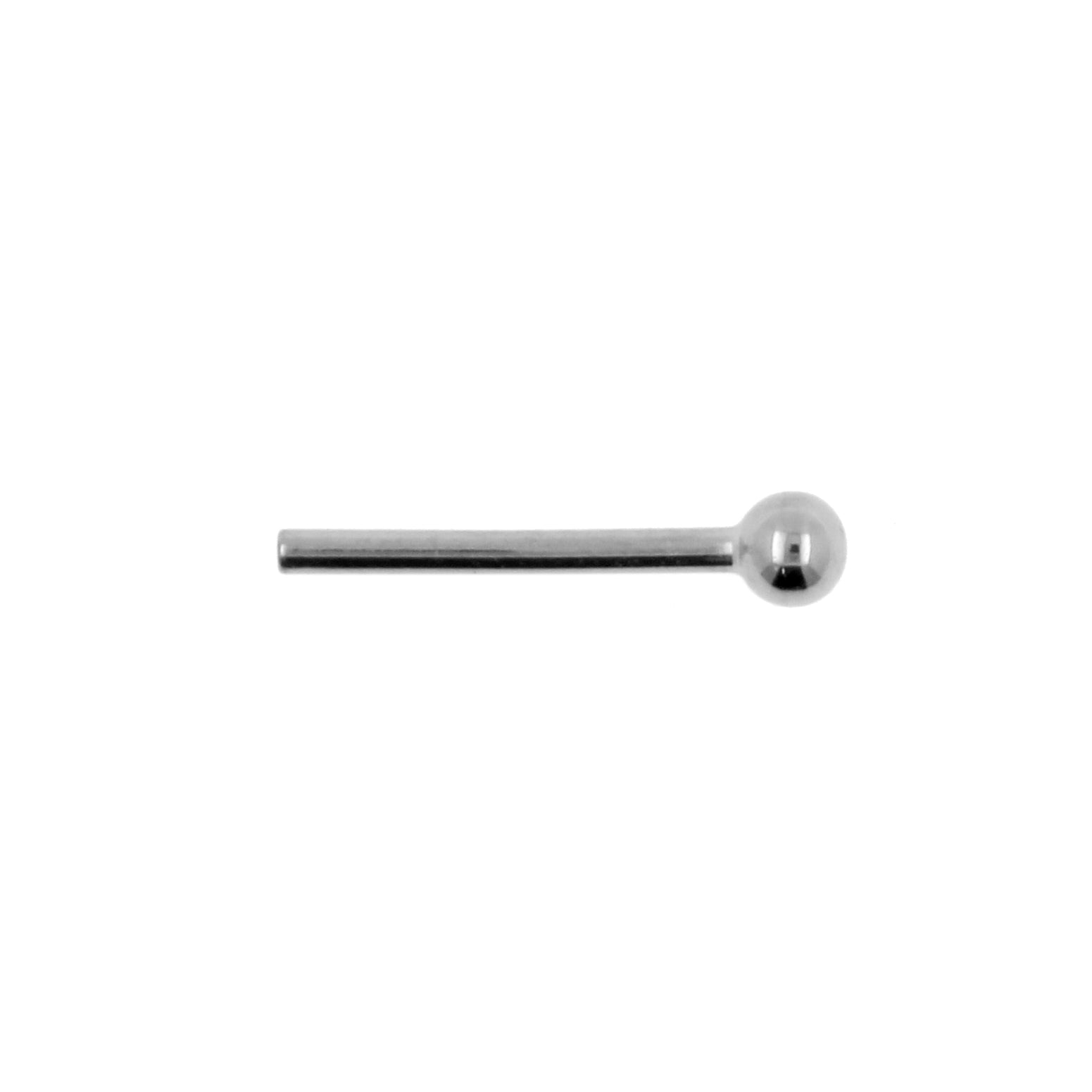 Titanium Barbell 2mm Balletje - Zilver