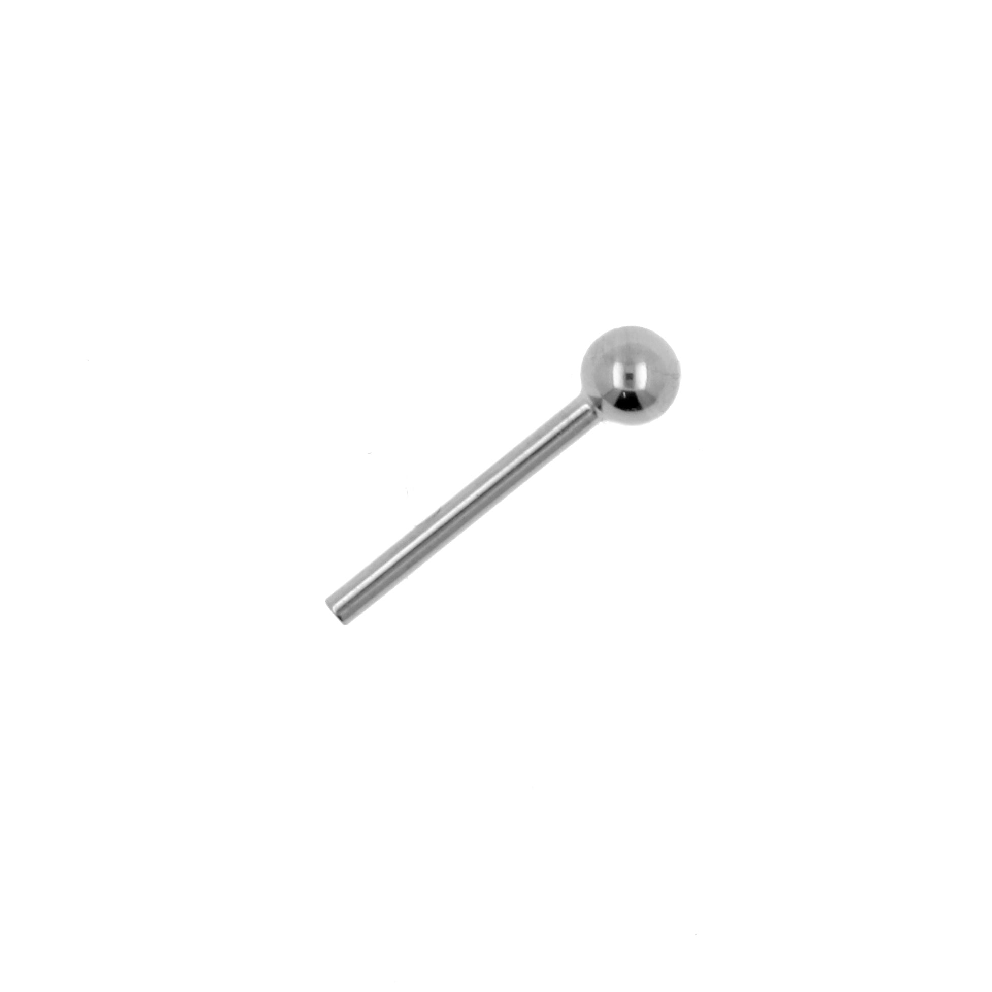 Titanium Barbell 2,5mm Balletje - Zilver