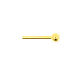 Titanium Barbell 2,5 mm Kugel - Gold