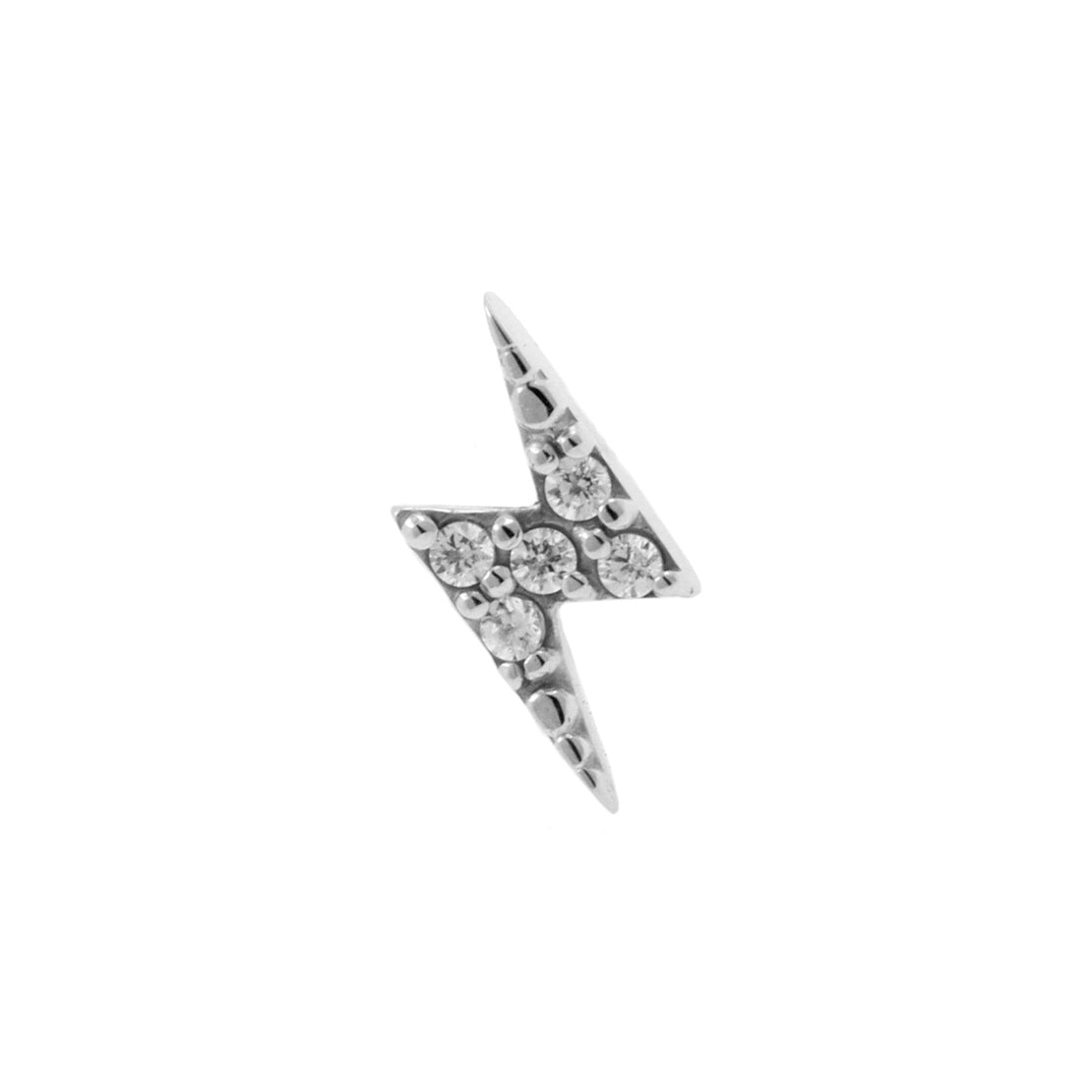 Nickel-Free Stainless Steel Zirconia Flash Right Silver