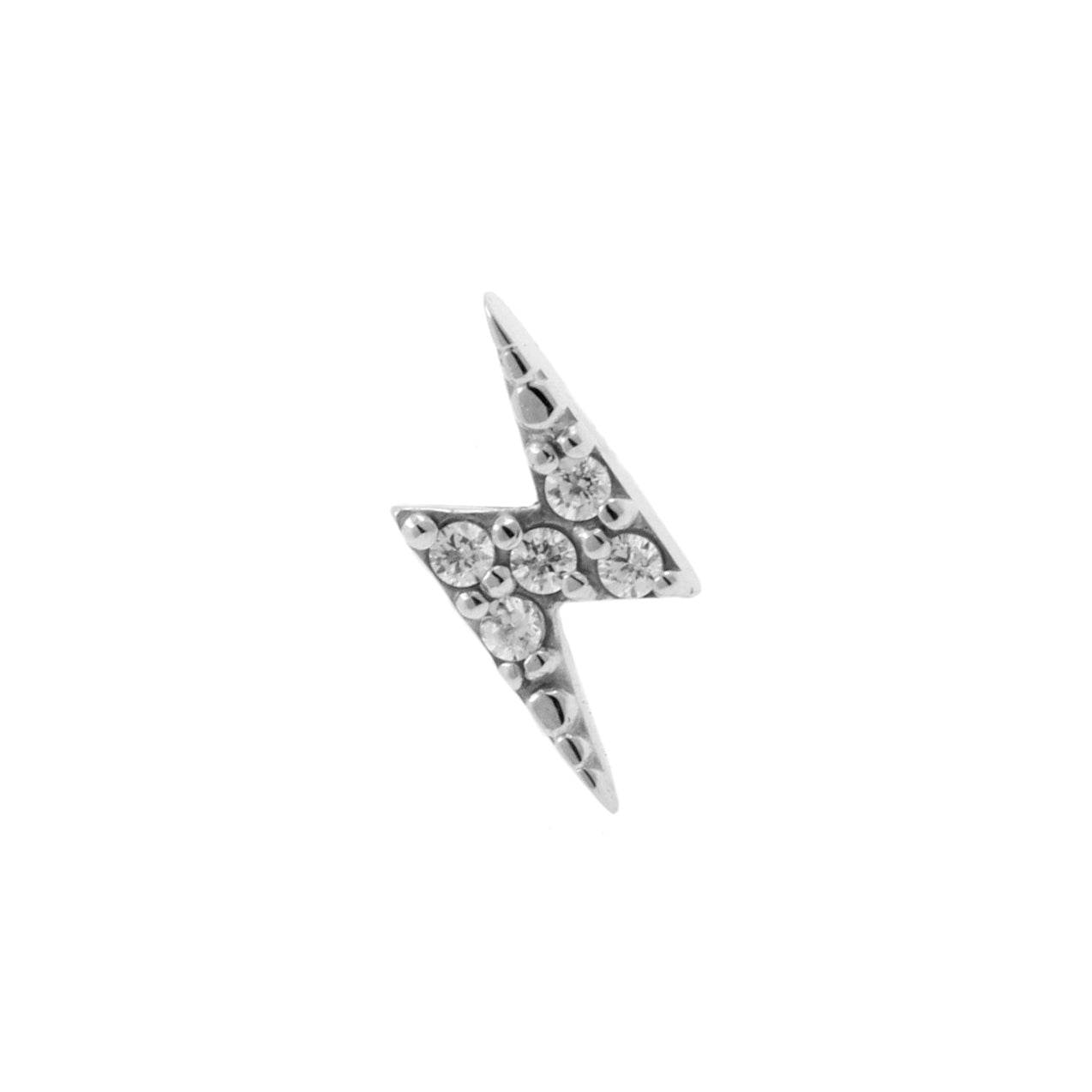 Nickel-Free Stainless Steel Zirconia Flash Right Silver