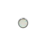 Titan Opal-Disc - Weißer Opal