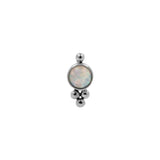 Titan Opal-Cluster - Weißer Opal