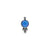Titanium Opal Cluster - Sapphire Blue Opal
