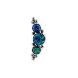 Titan Opal-Cluster - Schwarzer Opal