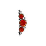 Titan Opal Cluster - Roter Opal