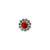Titanium Opal Cluster - Red Opal
