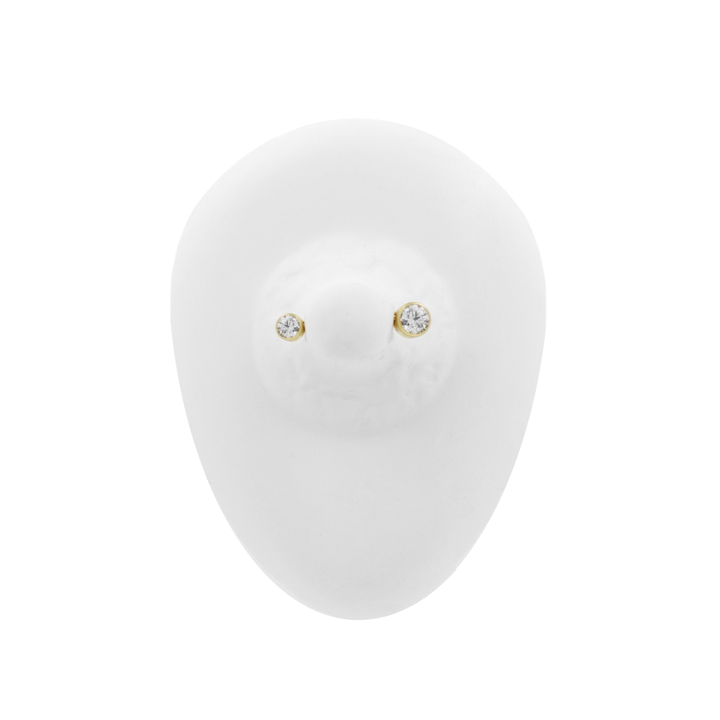 Titanium Zirconia Disc 90 Degrees - Gold