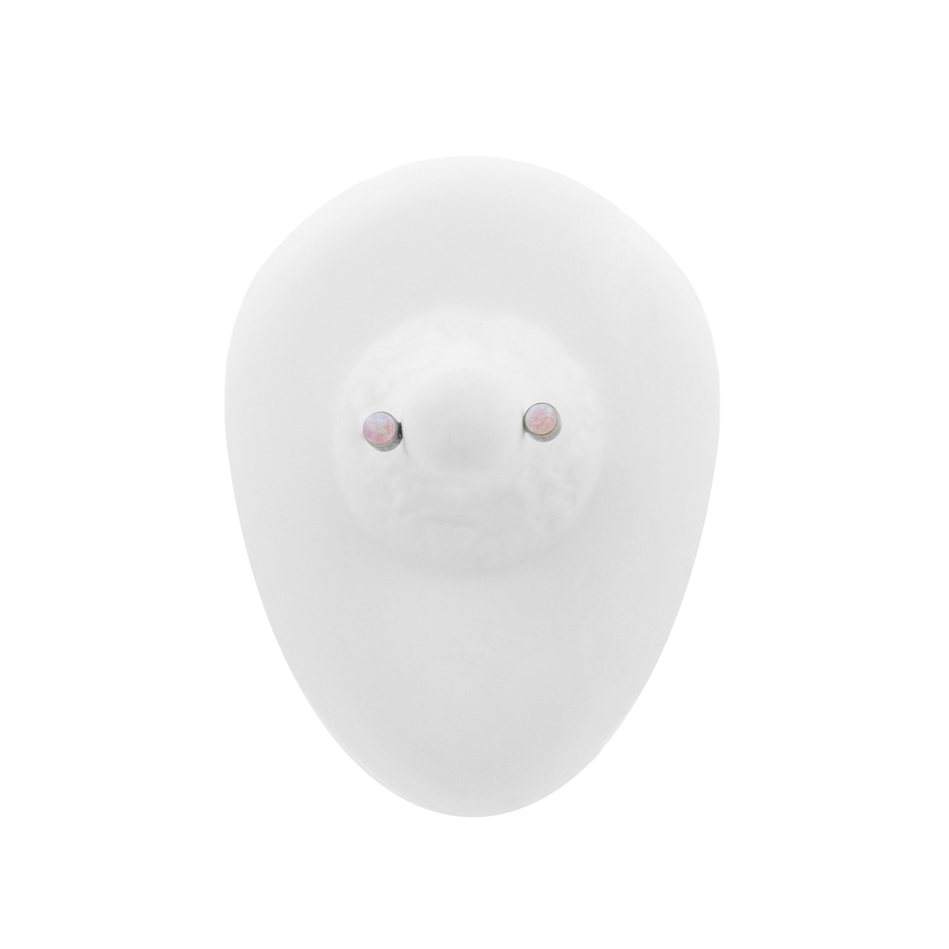 Titanium Opaal Disc 90 graden - Pink Opal