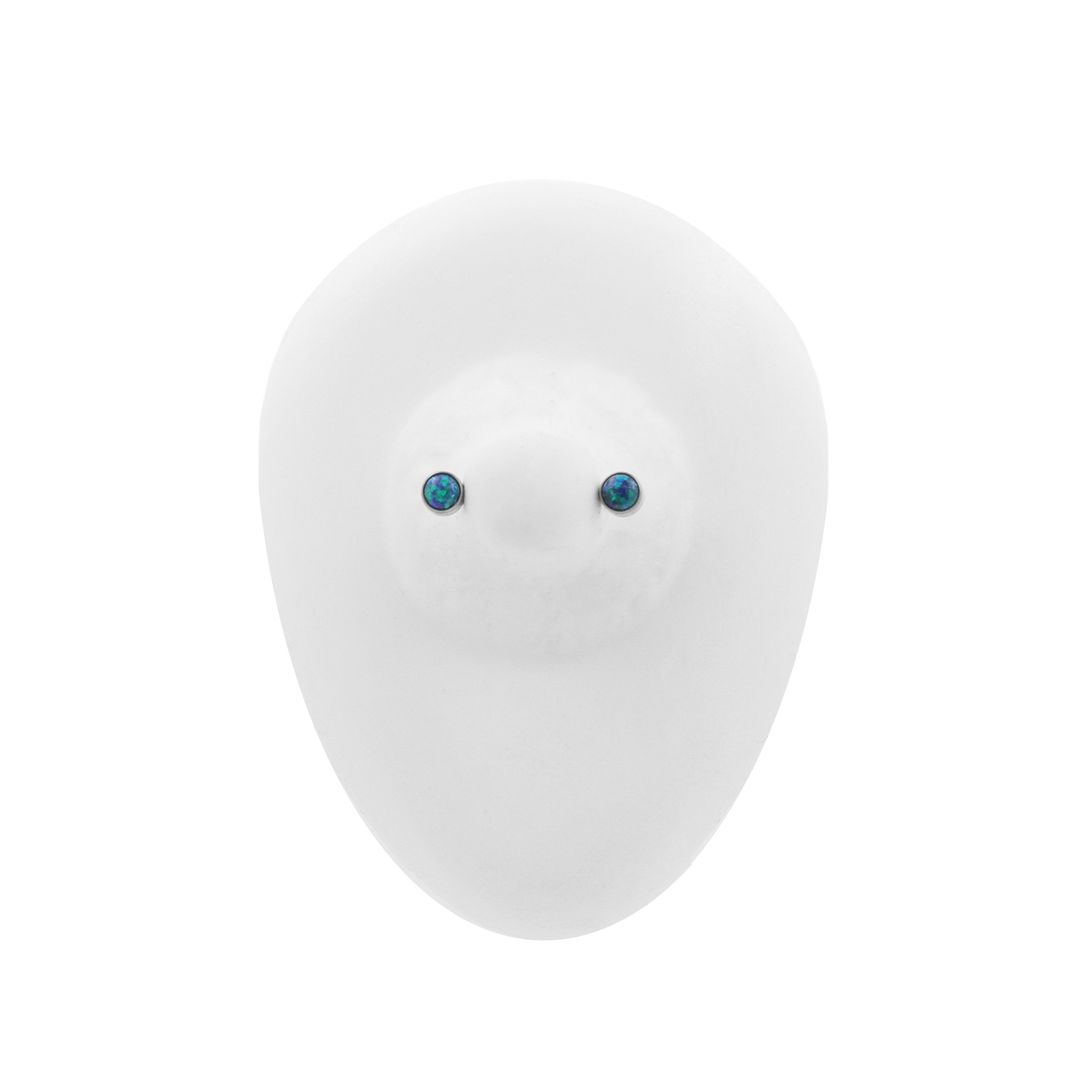 Titanium Opal Disc 90 Degrees - Black Opal