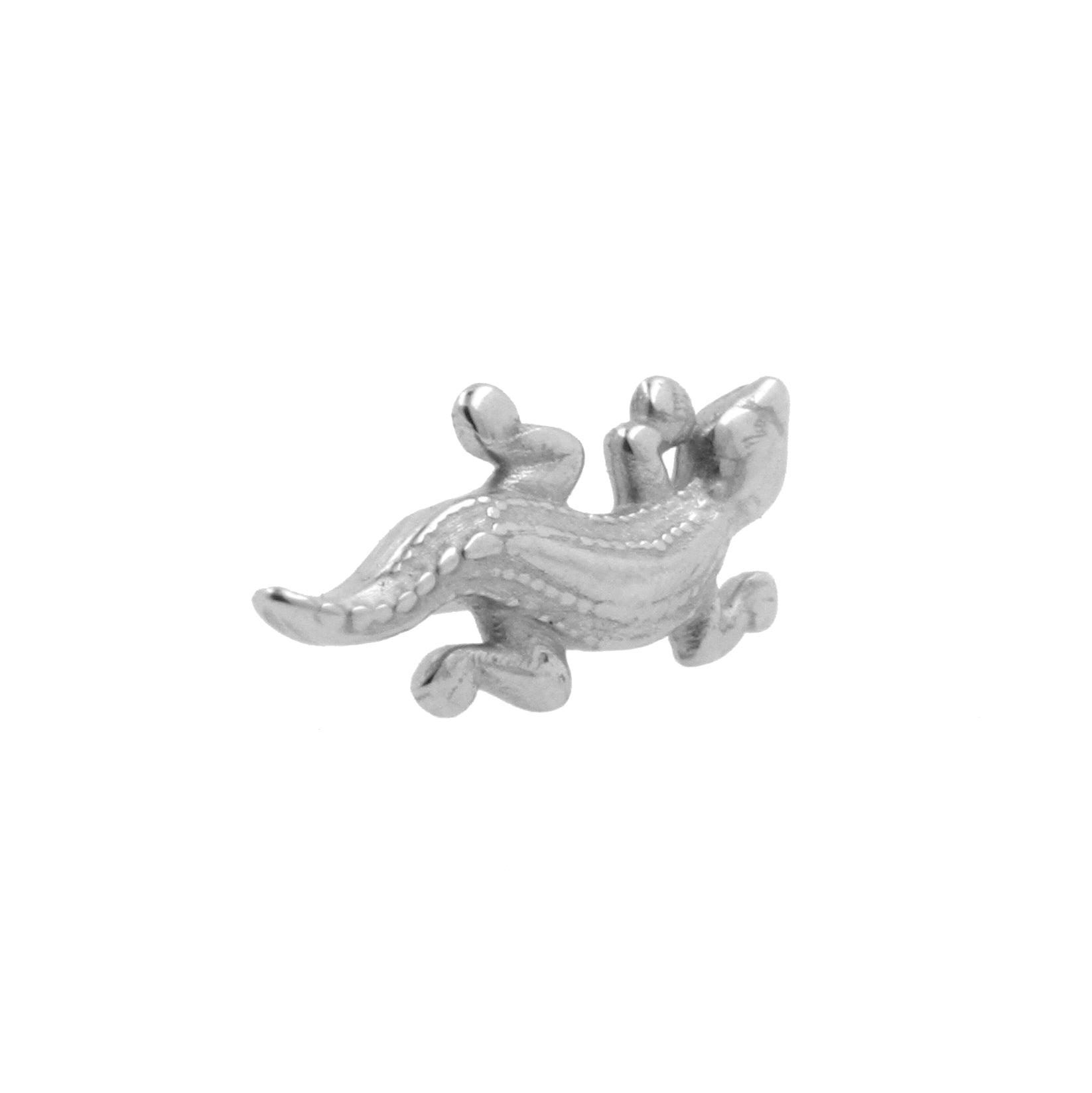 Nickel-Free Stainless Steel Gecko Attachment - Silver