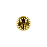 Nickelfreier Stahl Leaf Disc Gold
