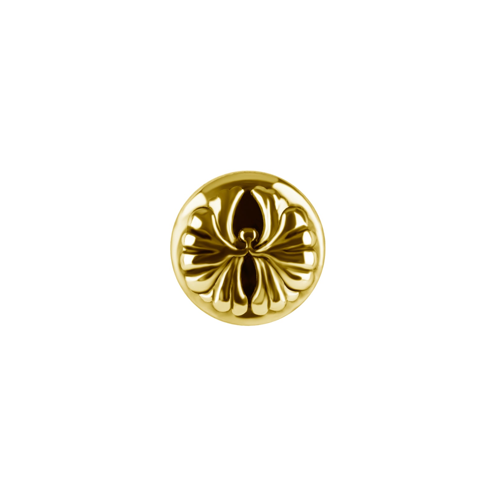 Nikkelvrij Staal Leaf Disc  Goud