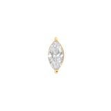 Nickelfreier Stahl Marquise Attachment - Gold