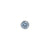 Platin Disc mit blauem Diamanten