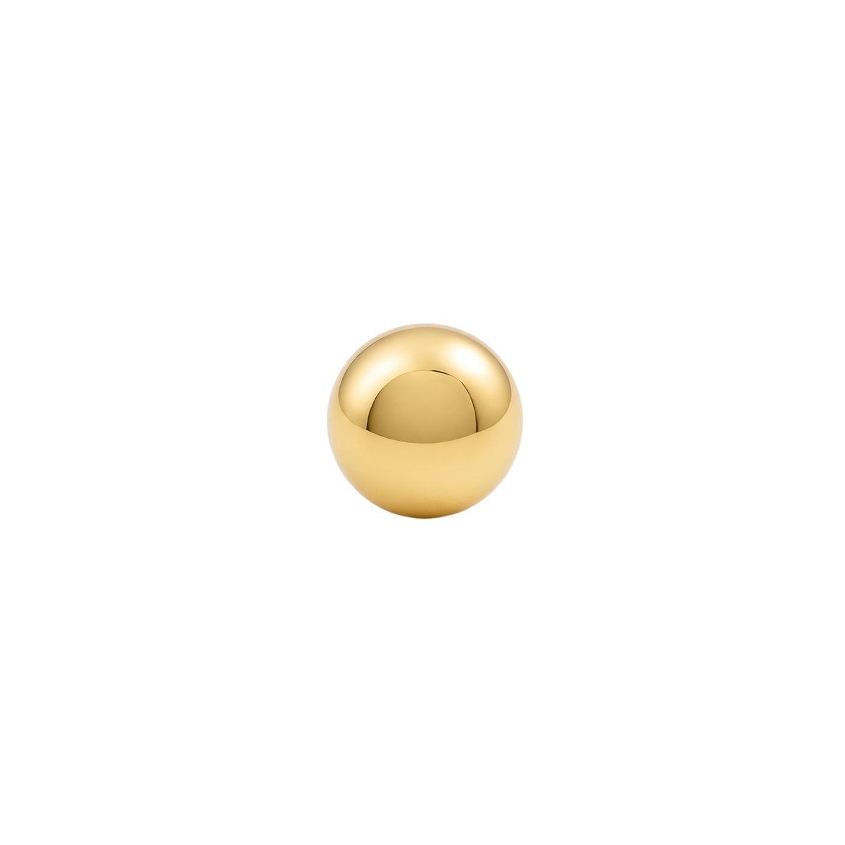 18 Karat Gelbgold Halbkugel