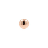 18 Karat Rose Gold Half Dome