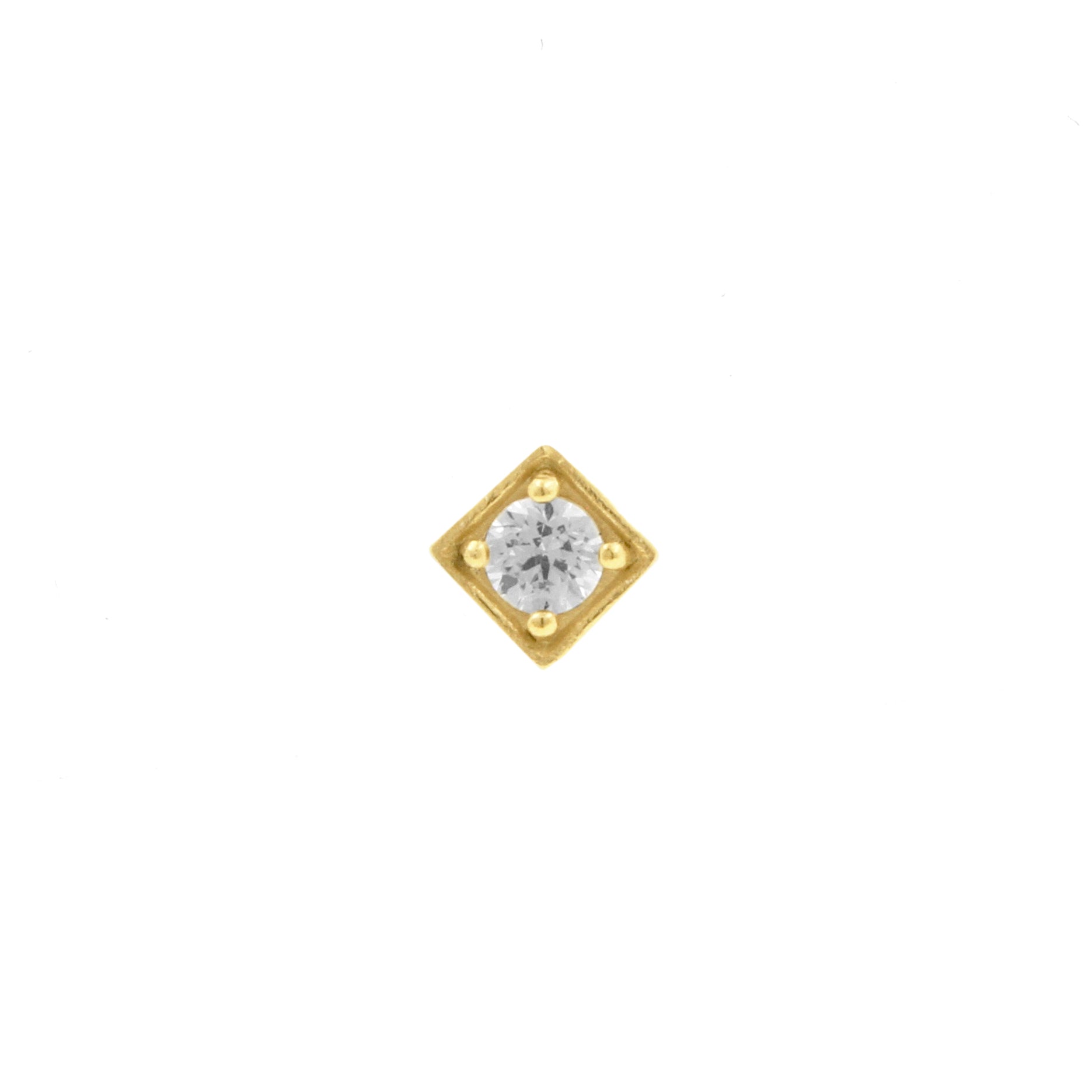 Nickel-Free Stainless Steel Square Attachment - Gold